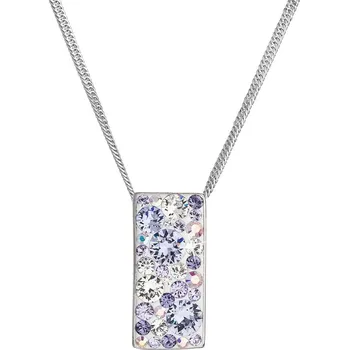 Náhrdelník Evolution Group náhrdelník Swarovski elements 32074.3 violet