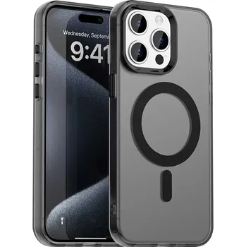 Pouzdro na mobilní telefon Techsuit - CandyCase MagSafe - iPhone 15 Pro - černý