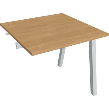 Psací stůl Stůl pracovní k řetězení US A 800 R - DUB , ŠEDÁ