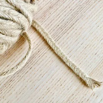 Svatební dekorace Svatba-eshop Jutový provaz 10 mm x cca 10 m - výroba dekorací na vintage svatbu