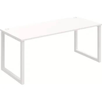 Psací stůl Kancelářský stůl US O 1800 - BÍLÁ , BÍLÁ