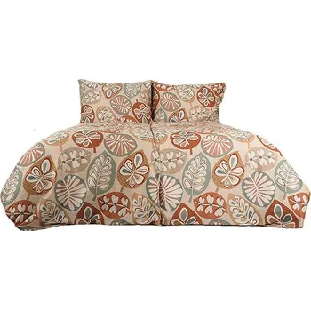 Povlečení B.E.S. - Petrovice Povlečení Deluxe z bavlněného saténu 140 × 200 + 70 × 90 cm - Brown Beauty