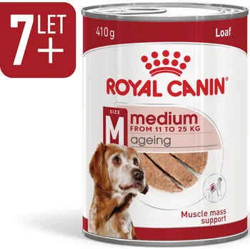 Krmivo pro psa Royal Canin SHN DOG Medium Ageing Loaf Can 410g