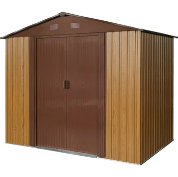 Zahradní domek Zahradní domek BestBerg ZDB-4D / 4,1 m2 / 236 x 174 x 206 cm / dřevo/hnědá