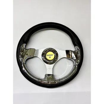 Tuning Sportovní volant 32 cm chrom