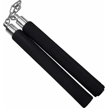Nunčaky CHZ Tréninkové nunchaku "BLACK" s řetězem