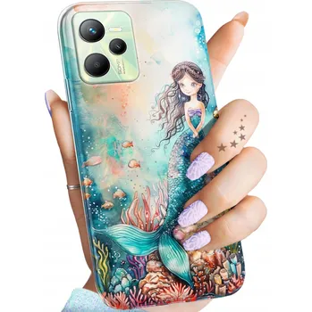 Pouzdro na mobilní telefon Zadní Kryt Hello Case pro realme C35, Narzo 50A Prime, vícebarevný