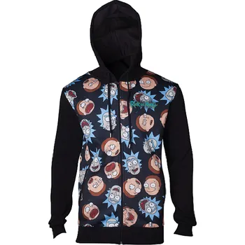 Pánská mikina Difuzed ® Rick & Morty ® chlapecká mikina - XL