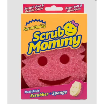 DOMO SERVICE Houbička Scrub Mommy Pink Single růžová