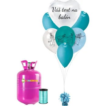 Party nádobí Personal Personalizovaný helium párty set - Frozen 19 ks