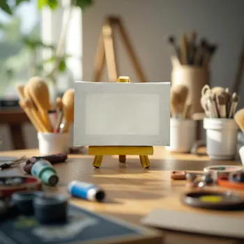 Malířské plátno Malířské plátno se stojanem 0846-7