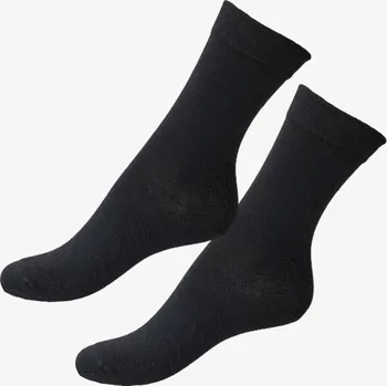 Dámské ponožky 2 páry dámské merino ponožky tenké bez gumičky JOHANNE černé SAFA Velikost: 40-42