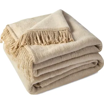 deka BAVLNĚNÁ DEKA COTTON CLOUD 150X200 CM BÉŽOVÁ