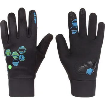 Rukavice Etape Puzzle WS černé/zelené