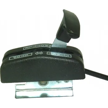 Páčka plynu 143 cm kov plast levá