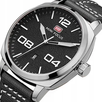 Hodinky Pánské hodinky MINI FOCUS analogové, řemínek, datumovka