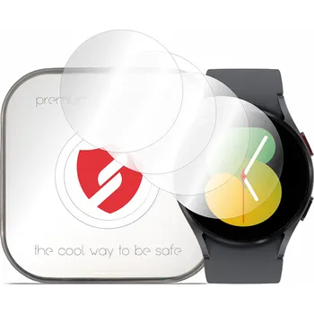 Příslušenství k chytrým hodinkám Chytrá ochrana - Premium Classic (4 balení) - Samsung Galaxy Watch5 40 mm - čirá