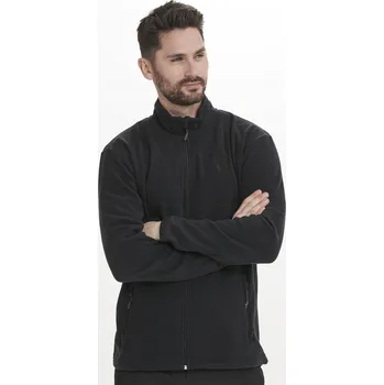 Pánská mikina Fleecová Mikina fleecová mikina Whistler Cocoon černá, velikost 3XL