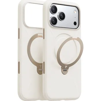 Pouzdro na mobilní telefon Torras - Silikonová řada QPRO - iPhone 17 Pro Max - bílá