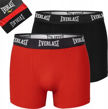 Boxerky Everlast Pánské bavlněné boxerky EV002 2 kusy Velikost XXL