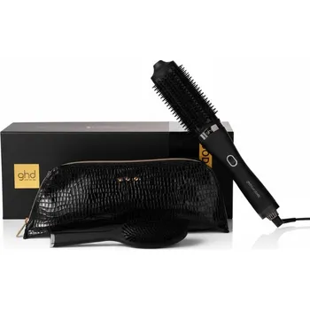 Kosmetika ghd Duet Blowdry Gift Set 2 in 1 Hairdryer Brush kulatý kartáč pro sušení vlasů s příslušenstvím