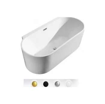 Vana Volně stojící akrylátová vana Braider Restia, odtok uprostřed, 170 x 80 cm