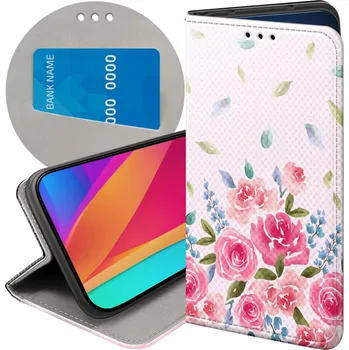 Pouzdro na mobilní telefon Flipové pouzdro Hello Case pro Samsung Galaxy A22 5G červené