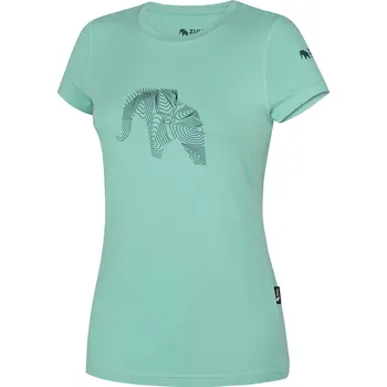 Dámské tričko Dámské triko Zulu Bambus Elephant 210 Short Velikost: L / Barva: světle zelená