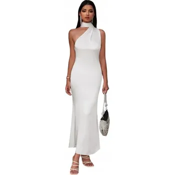 Dámské šaty Maxi koktejlové šaty Shein s minimalistickým vzorem, velikost 38