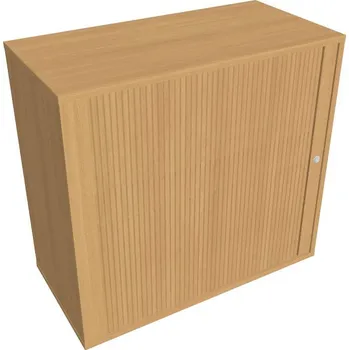 Policová skříň Skříň polic rolet levá DZ 2 80 03 L - BUK , BUK