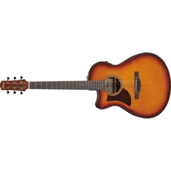 Akustická kytara Ibanez AAM50LCE Light Brown Sunburst + prodloužená záruka 3 roky