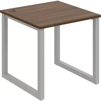 Psací stůl Kancelářský stůl US O 800 - OŘECH , ŠEDÁ