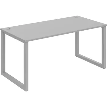 Psací stůl Kancelářský stůl US O 1600 - ŠEDÁ , ŠEDÁ