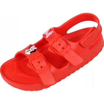 Chlapecké sandály Červené lehké sandálky Minnie Mouse velikost 28 EU
