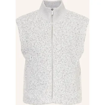 Dámská vesta Opus Dámská Plyšová Vesta Guluni, světle šedá, 40