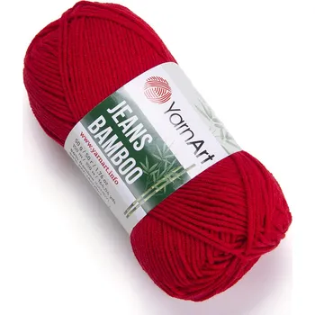 Galanterie Yarn Art Jeans Bamboo 144 červená