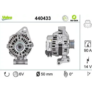 Alternátor Generátor VALEO 440433