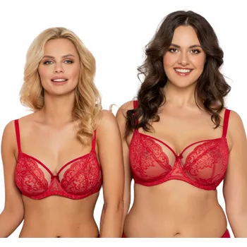 Podprsenka Podprsenka Vivisence 1044 MĚKKÁ červená 75G