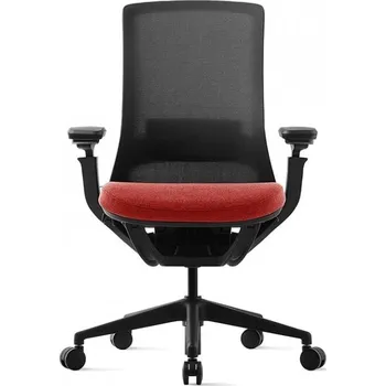 Kancelářská židle - ROLY BLACK BP - Červená