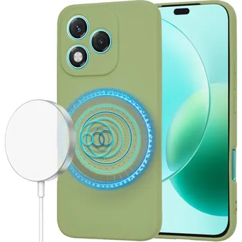 Pouzdro na mobilní telefon Techsuit - SoftFlex MagSafe - Honor 400 Lite - Matcha