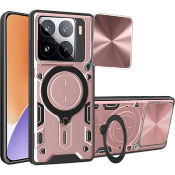 Pouzdro na mobilní telefon Techsuit - CamGuard Pro - Xiaomi 15 - Rose Gold