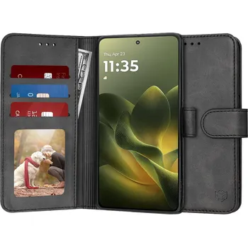 Pouzdro na mobilní telefon Flipové pouzdro Techsuit Diary Book pro Motorola Edge 70 - Černé