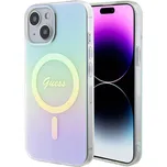Guess - IML Iridescent MagSafe (GUHMP15MHITSQ) - iPhone 15 Plus - tyrkysová
