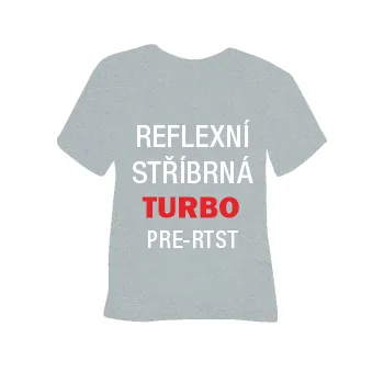 Kancelářská technika REFLEXNÍ nažehlovací folie POLI-TAPE CRAFT .: STŘÍBRNÁ TURBO