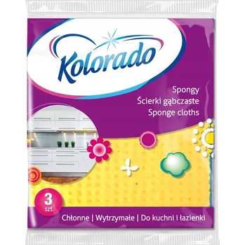 Utěrka Utěrka celulózový Kolorado v balení 3 ks žlutý