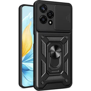 Pouzdro na mobilní telefon Techsuit - řada CamShield - Honor 200 Lite - černá