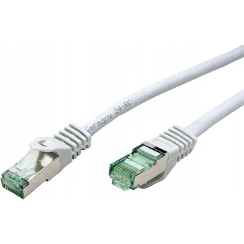 Síťový kabel Patchcord Goobay S/FTP 8.1 RJ45 / RJ45 0,25 m šedý