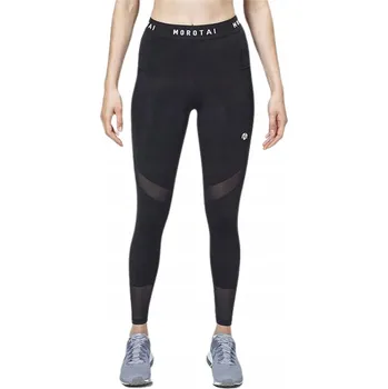 Dámské legíny Dámské legíny MOROTAI MESH PERFORMANCE sportovní do posilovny černé vel. L