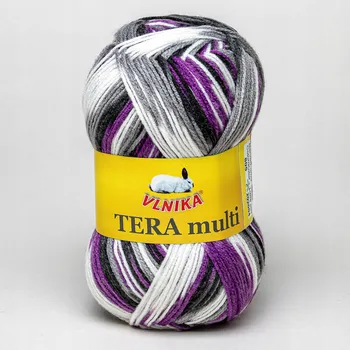 Příze Příze Vlnika akryl vícebarevná 310 m