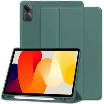 Techsuit - Flex Trifold (s držákem na tužky) - Xiaomi Redmi Pad SE 11" - zelený